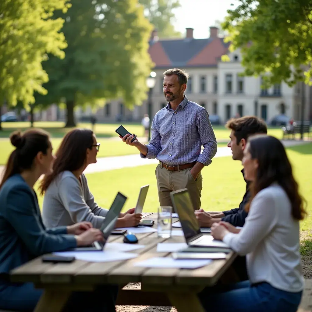 Professionnels analysant des données financières sur des ordinateurs portables.