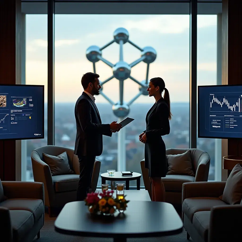 Équipe de travail collaborant sur un projet d'optimisation d'entreprise.